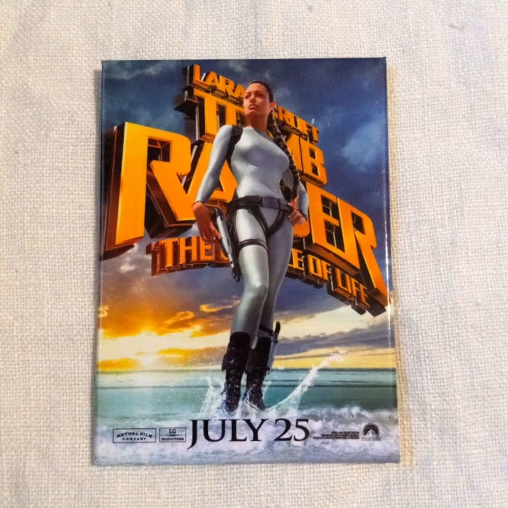Tomb Raider 2003 Movie promotion pin